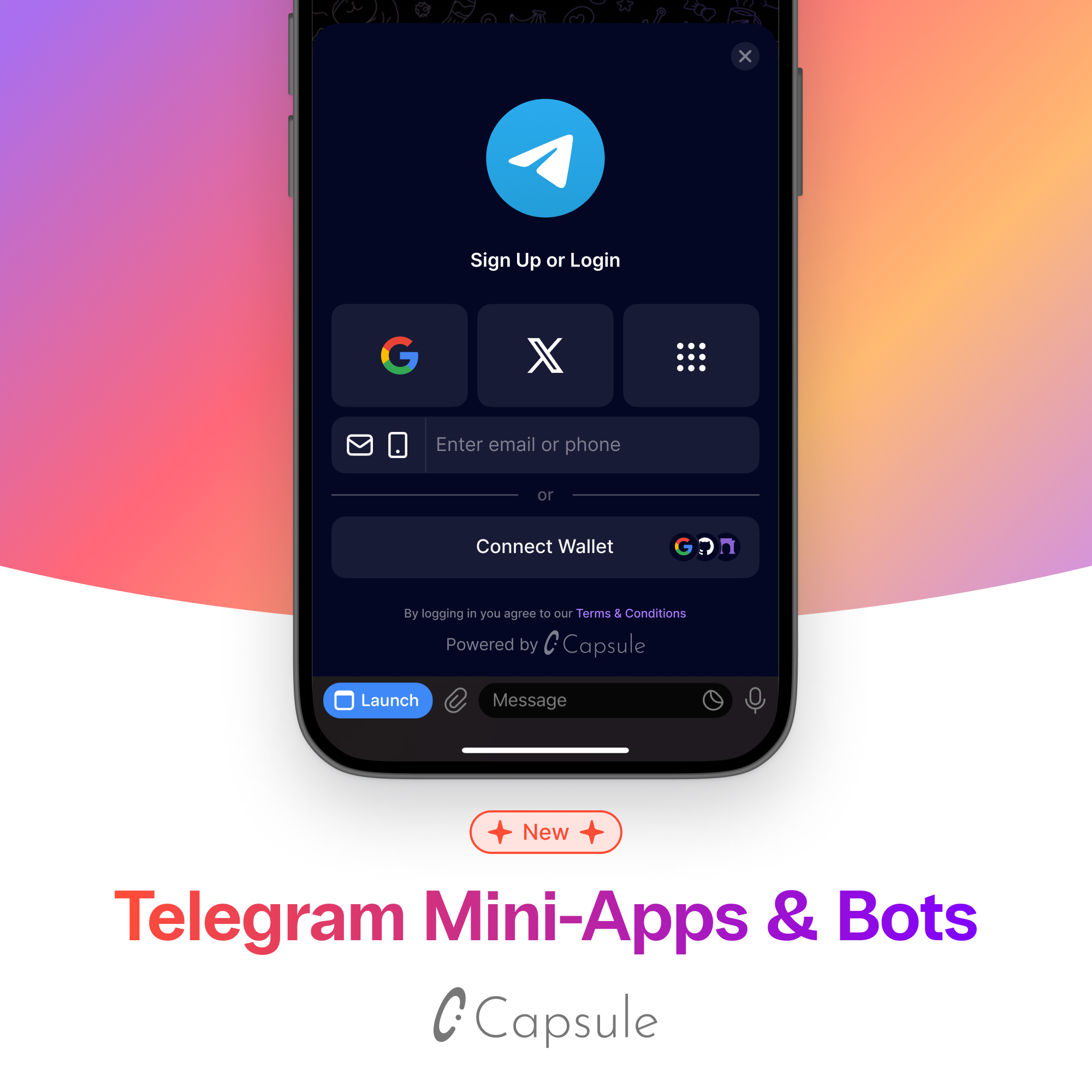 Building on Telegram with Capsule