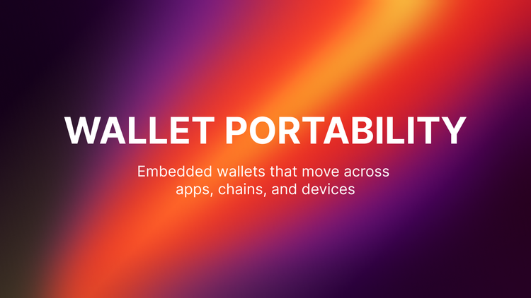 Introducing Wallet Portability